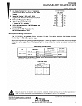 DataSheet CD74AC86 pdf